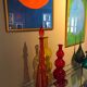 Bouteille décorative en verre de Murano