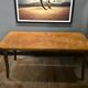 Dining table in burl and beech by Axel Einar Hjorth, NK 1938, Swedish Modern.