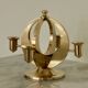 Swedish brass candelabra by Arthur Pe Kolbäck