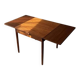 Scandinavian design dining table in solid teak from the 1960s.
