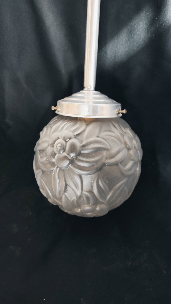 Suspension boule art deco