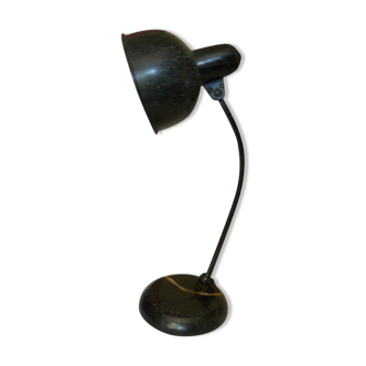 Black vintage lamp metal