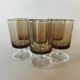 6 verres à liqueur Luminarc Suède / Cavalier fumé
