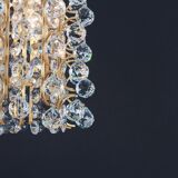 Small golden brass pendant by Christoph Palme, Germany, 1970s.