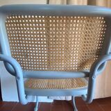 Set of 3 Cesca B64 Marcel Breuer gray armchairs