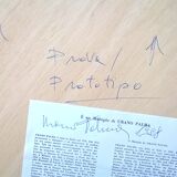 Urano Palma, panneaux en plastique cinétique, 1968, lot de 3.