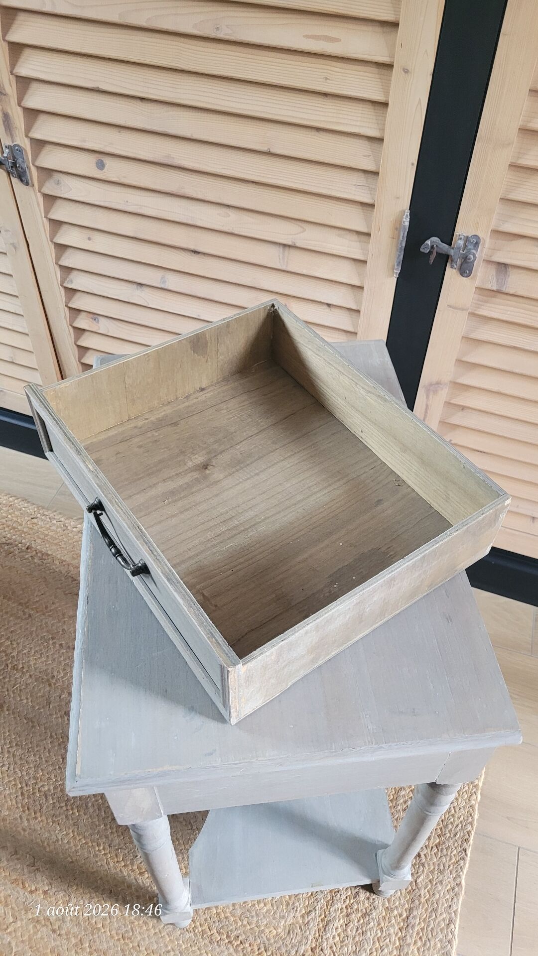Meuble d'appoint, console en bois