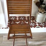 Old folding chair