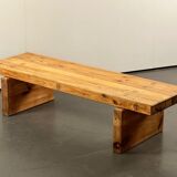 Roland Wilhelmson's pine coffee table / bench