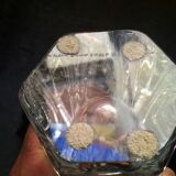 Crystal vase signed Kosta Boda