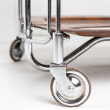 Foldable service on vintage wheels