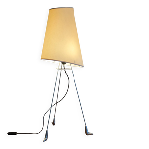 Lampe tripode filaire - 1980
