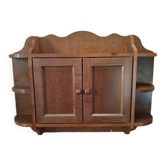Shelf, small oak wall cupboard