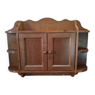 Shelf, small oak wall cupboard