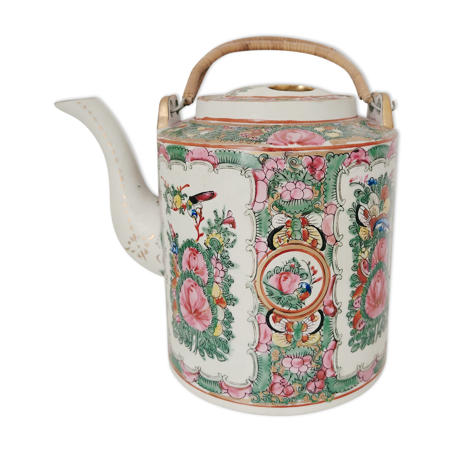 Porcelain teapot from China canton