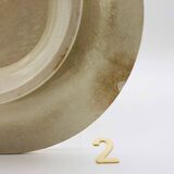 Set of 2 low compote bowls, Creil and Montereau – Carnation model.