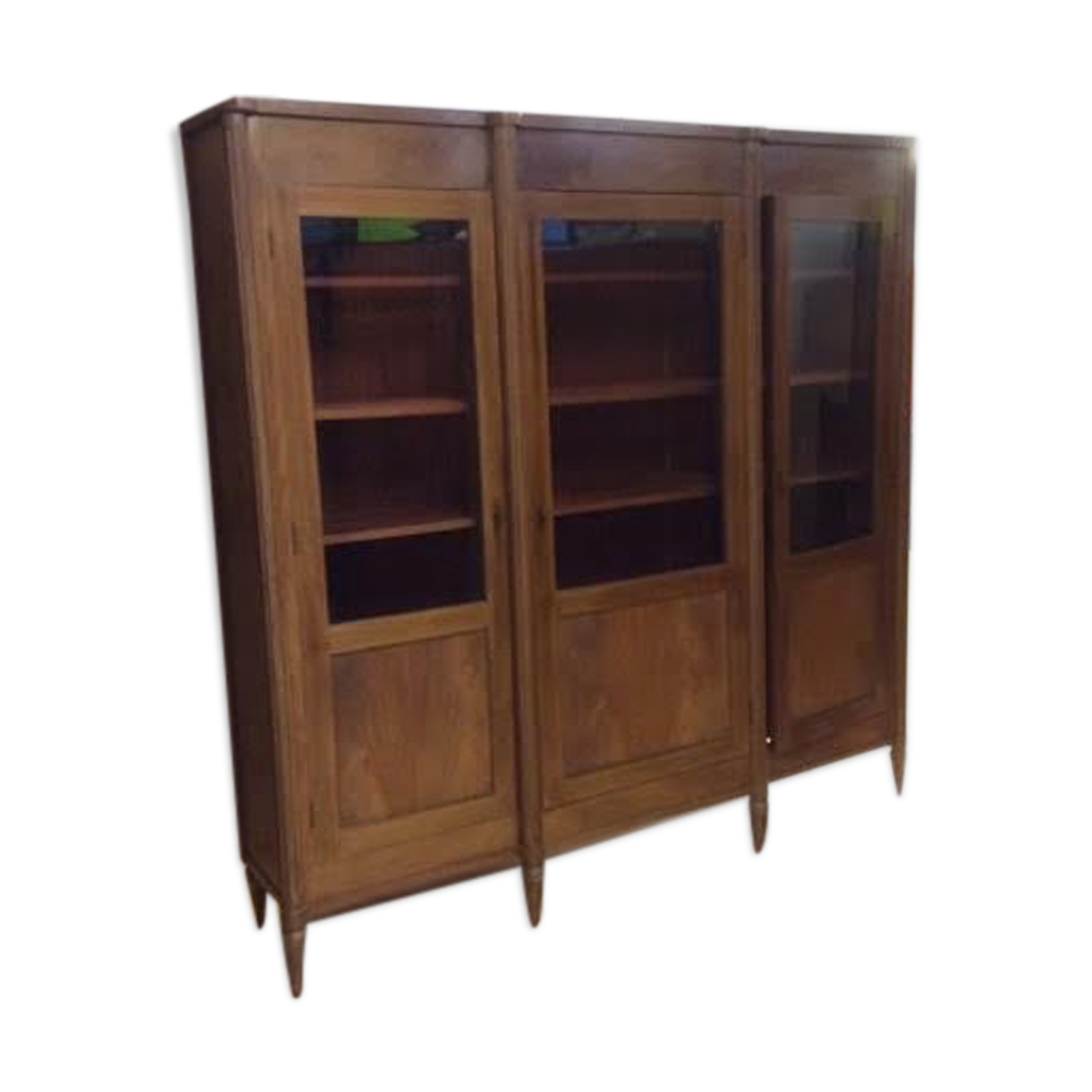 Library 3 glass doors