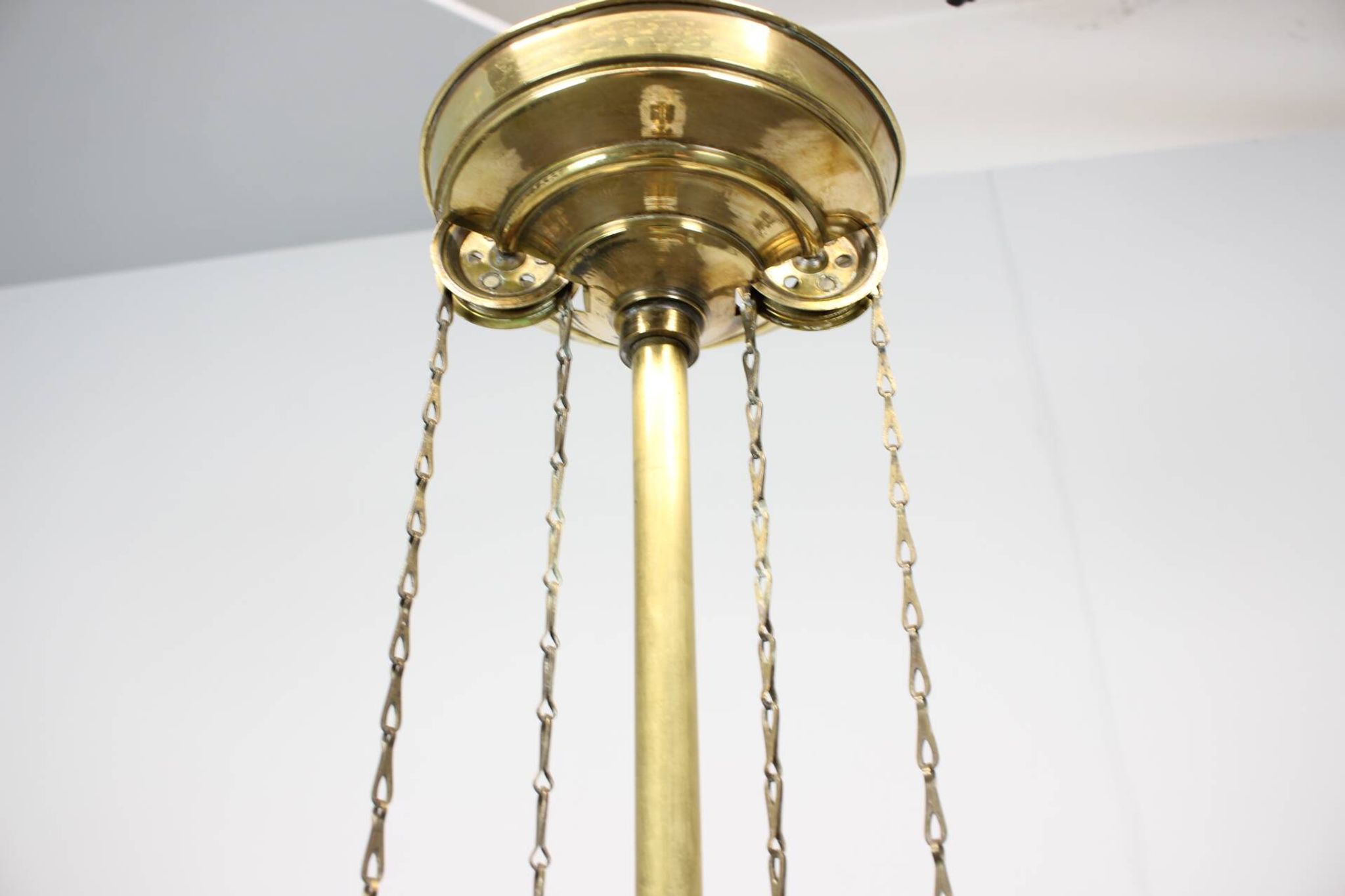 Suspension art nouveau unique réglable années 1920