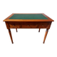Desk, leather tray
