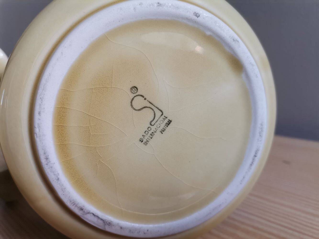 Portuguese ceramic teapot and coffee pot by Sado International, 1960s, Set of 2