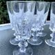 Set of 6 bayel crystal liqueur glasses