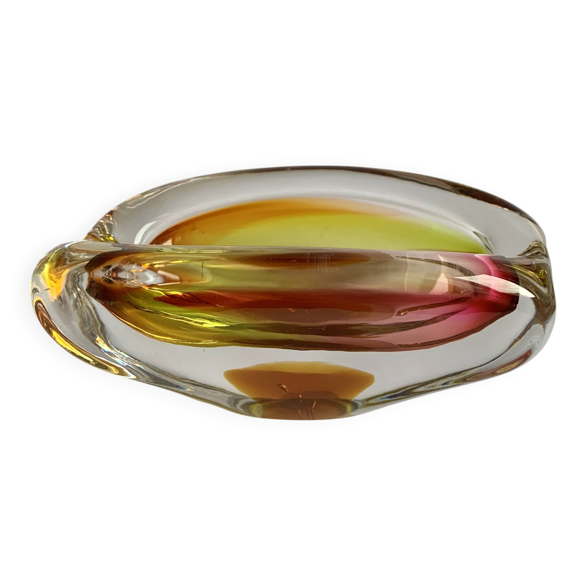 Astray par Josef Rozinek pour Novy Bor Glassworks, 1960s