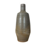 Vase soliflore en grès forme bouteille