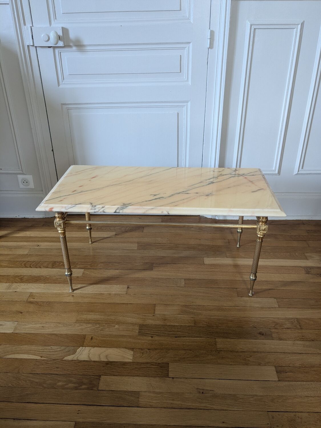 Marble coffee table