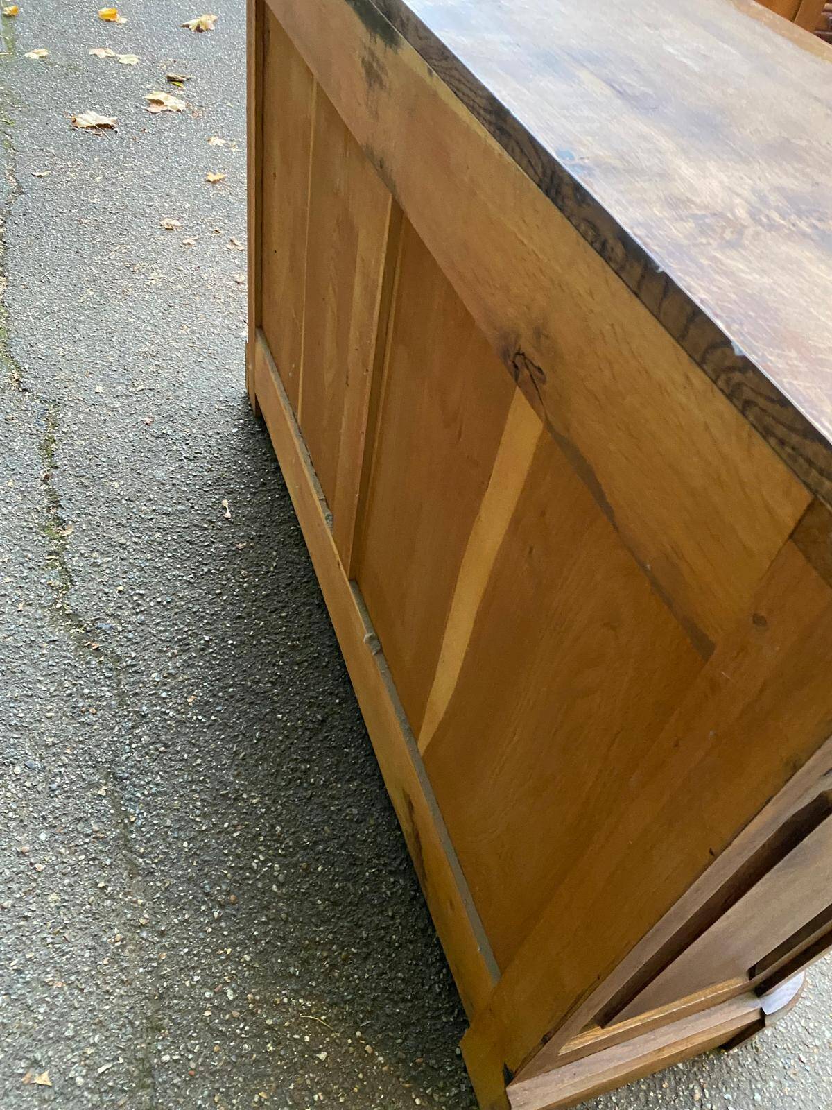18th century solid oak sideboard 145cm