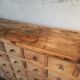 Trade cabinet with drawers