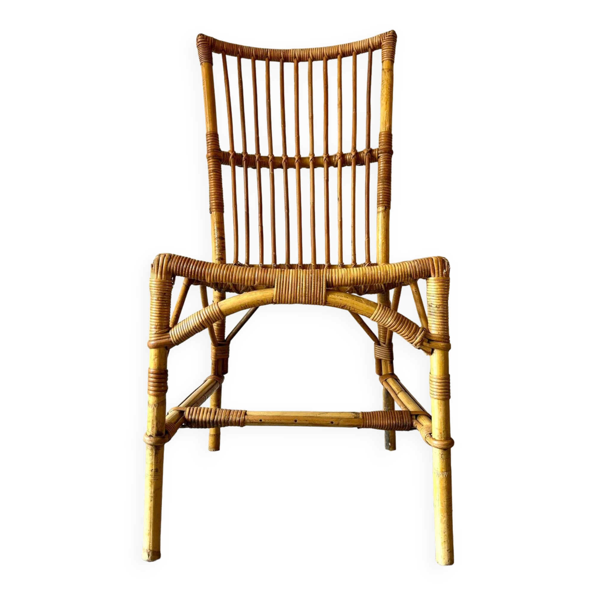 Rattan chair, 1960s
