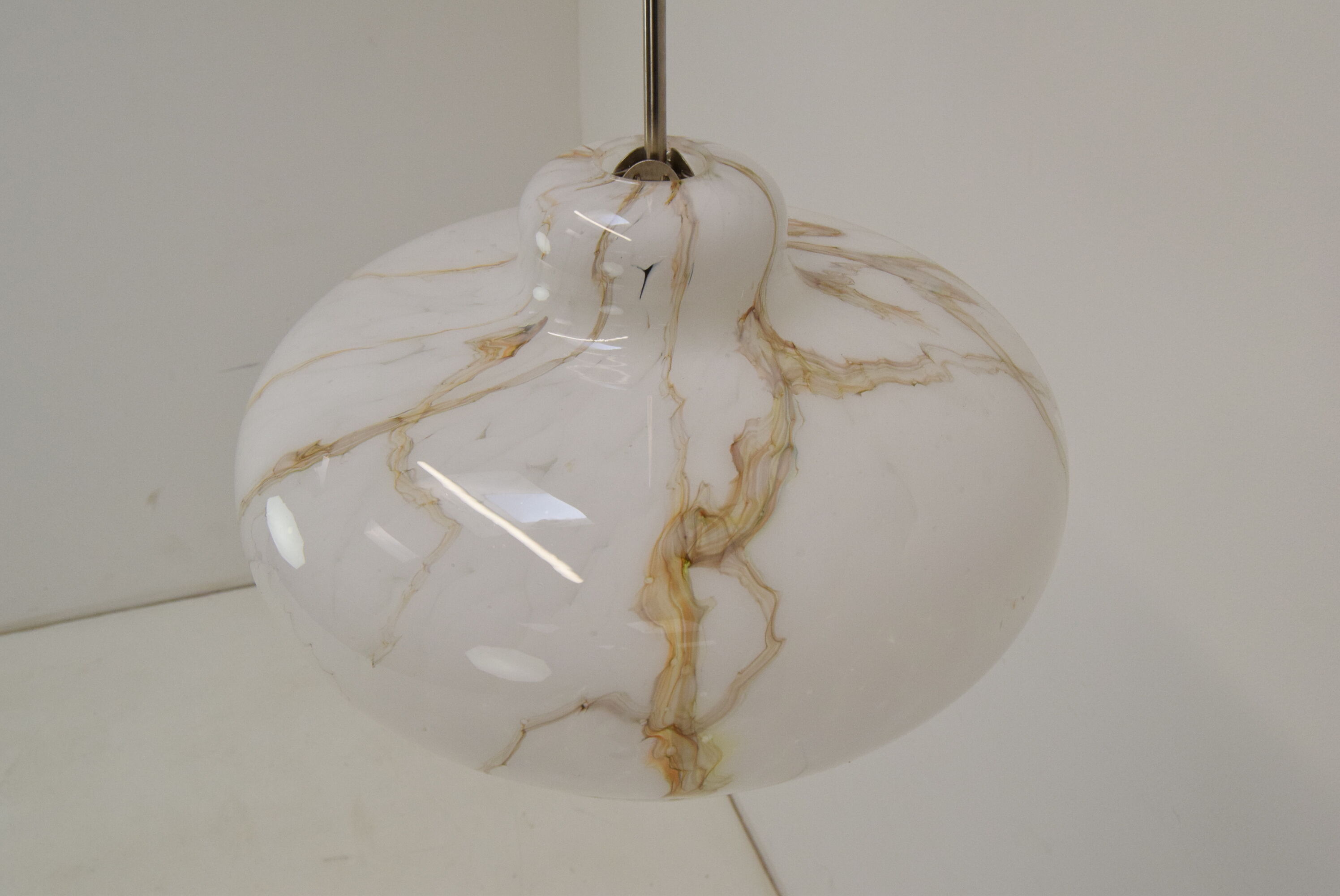 Mid-century glass pendant 1960's
