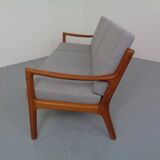 Senator Teak 3-Seater Sofa by Ole Wanscher for France & Son, Denmark, 1960s