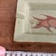 Celadon Ashtray Fish China Japan Cracked Asian Ceramic 20th Century