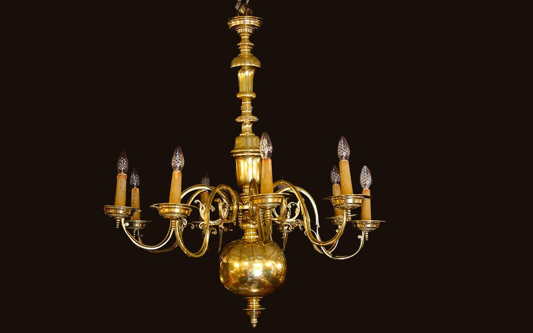 Lustre hollandais XVIIIᵉ siècle