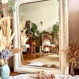 Miroir trumeau ancien Louis Philippe 104 x74