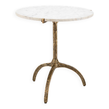 Eichholtz Marble and Brass Table