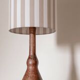 Large table lamp in stoneware