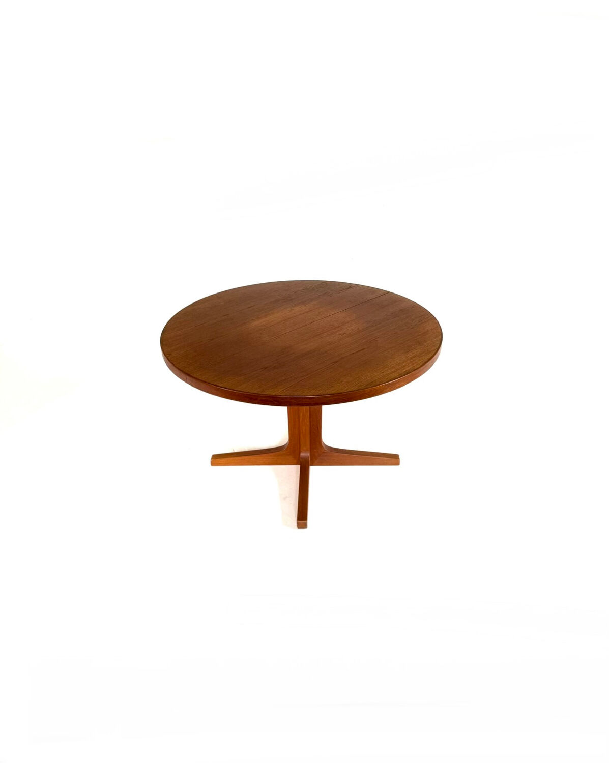 Table danoise en teck extensible vintage des années 60