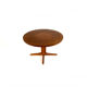 Table danoise en teck extensible vintage des années 60