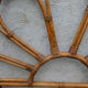 Vintage rattan headboard 2 seats 150 x 103 cm