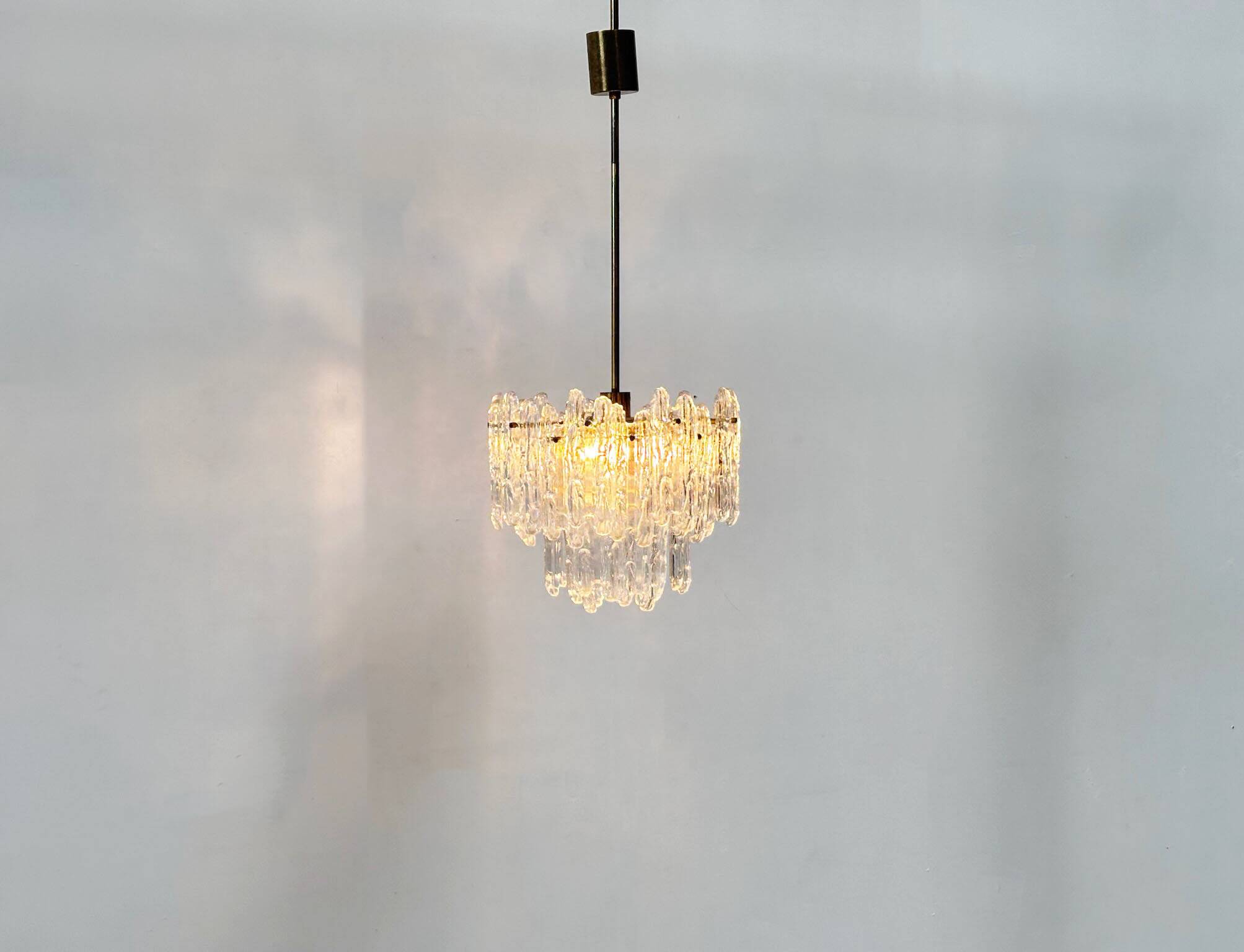 Kinkeldey glass chandelier