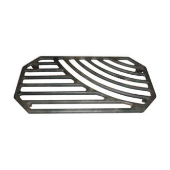 Art Deco metal underside