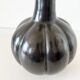 Vase céramique émail noir 1950