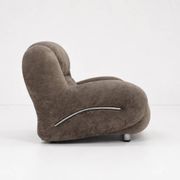 Fauteuil sculptural vintage, Italie années 1970