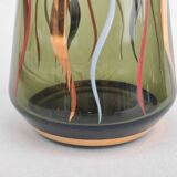Glass liqueur carafe and glasses