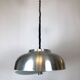 Oscar Torlasco for Lumi, large Italian pendant light with adjustable glass from 50s