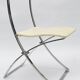 4 foldable chairs model "luisa" by marcello cuneo for mobel italia