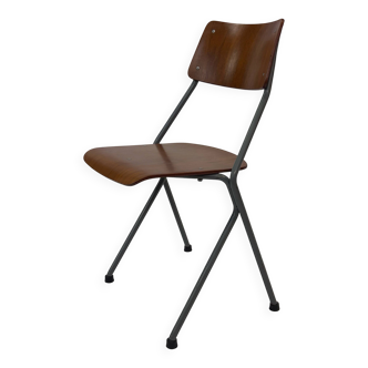 Vintage chair by Ahrend Cirkel 1960s minimalist Dutch design