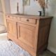 Vintage solid oak sideboard